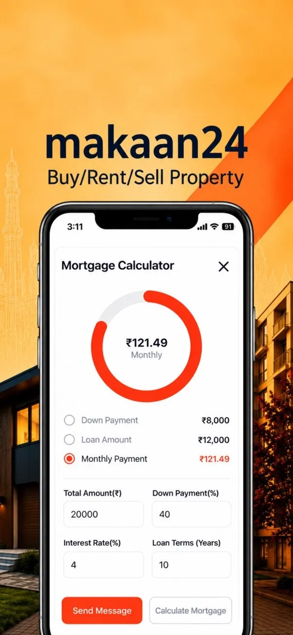 Makaan24 app screen 3